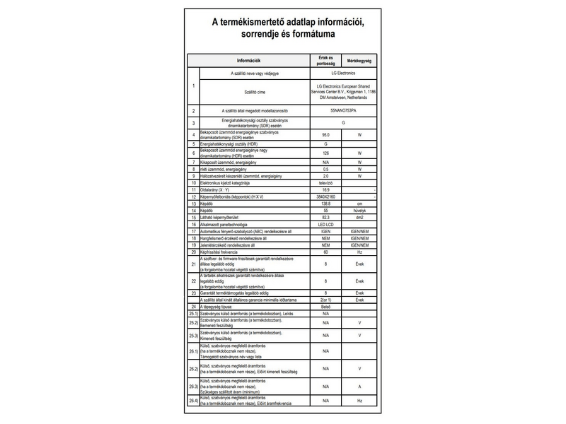 LG 55NANO753PA 55” NanoCell Smart TV