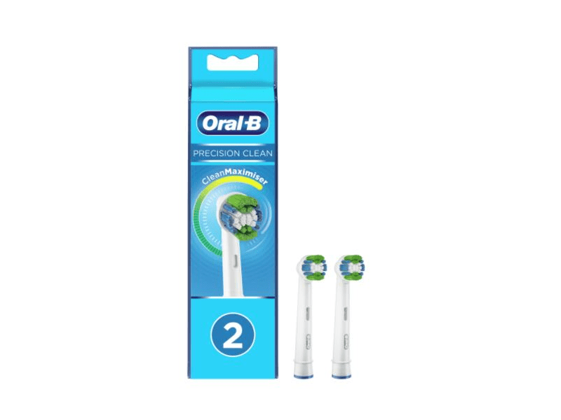 Oral-B EB20-2 Precision Clean pótfej, 2 db, fehér
