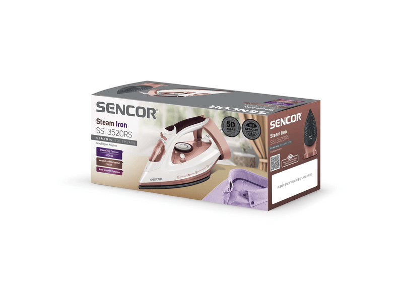 Sencor SSI 3520RS Parno glačalo