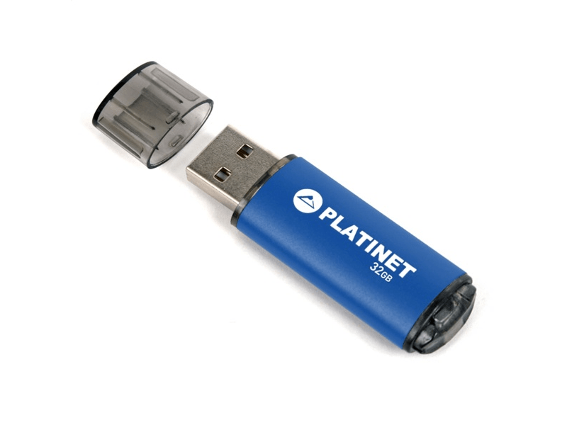 Platinet PMFE32BL X-Depo 32 GB Pendrive, kék
