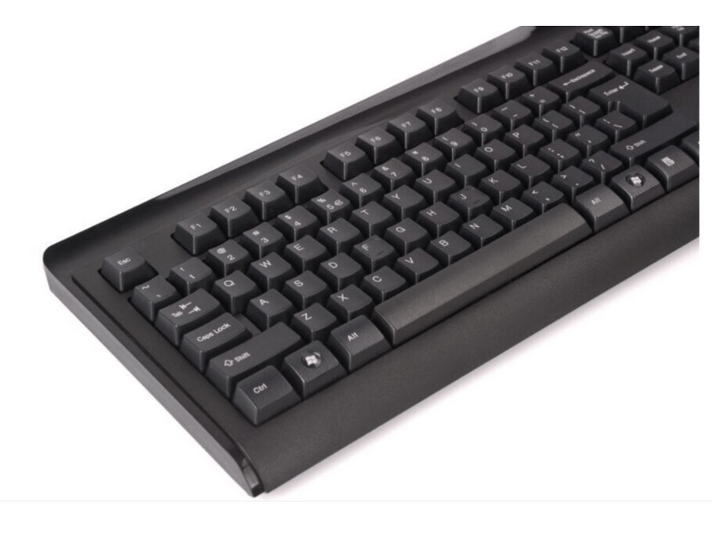 A4Tech KB-8A USB Billentyűzet, fekete