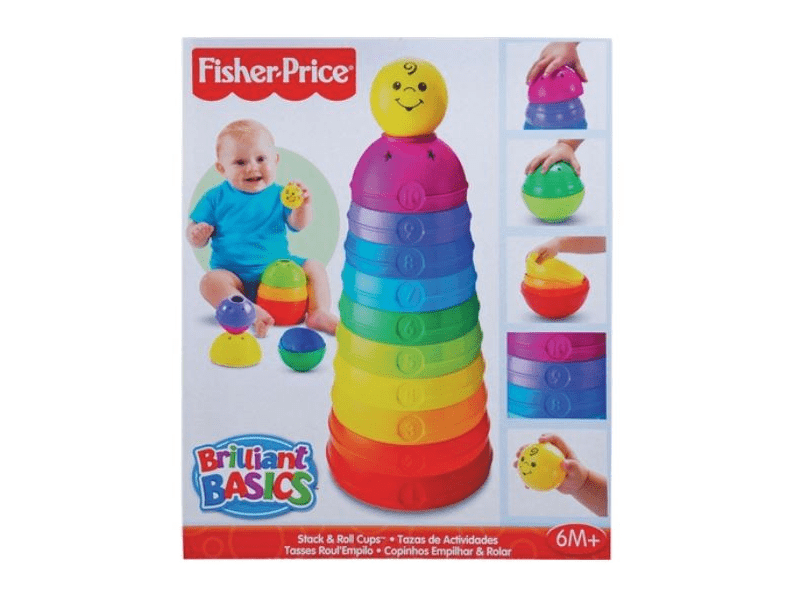 Fisher Price Piramida šalice u boji (W4472)
