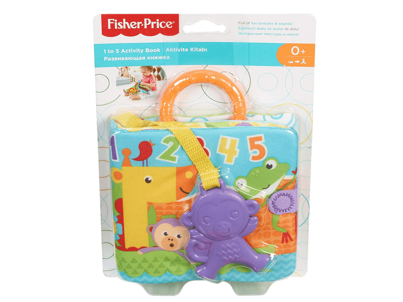 Fisher Price Számoljunk 1-5 foglalkoztató könyv (FGJ40)