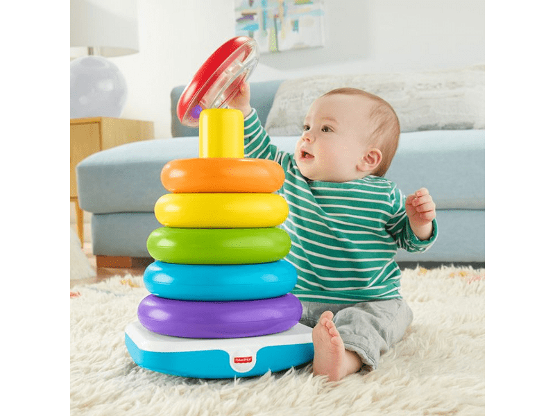 Fisher Price Óriás színes gyűrűpiramis (GJW15)