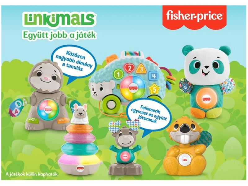 Fisher Price Linkimals éneklő jávorszarvas (GRB23)