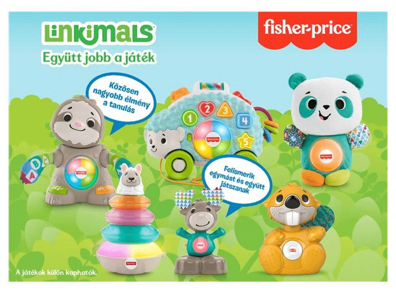 Fisher Price Linkimals csodás fények és színek láma (GNK84)