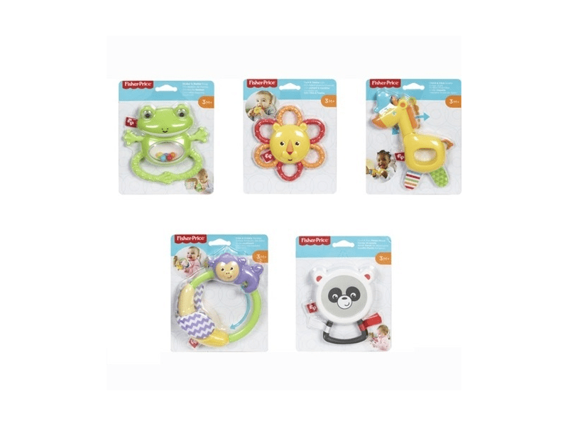 Fisher Price GGF02 Szafaris csörgő-rágóka