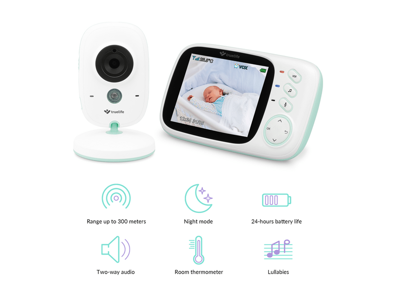 Truelife NANNYH32 Kamerás gyermekfigyelő