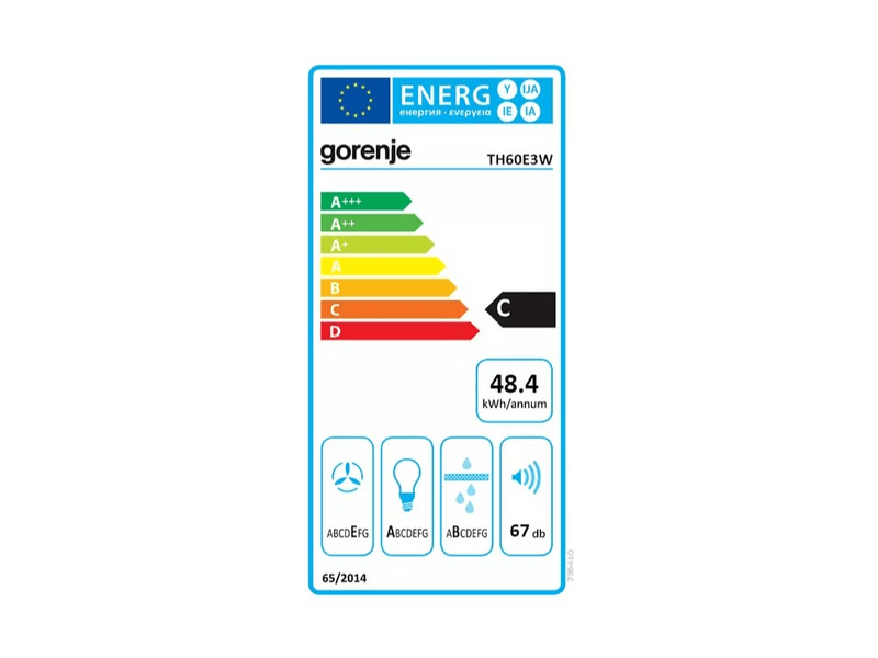 Gorenje TH60E3W Teleskopska napa