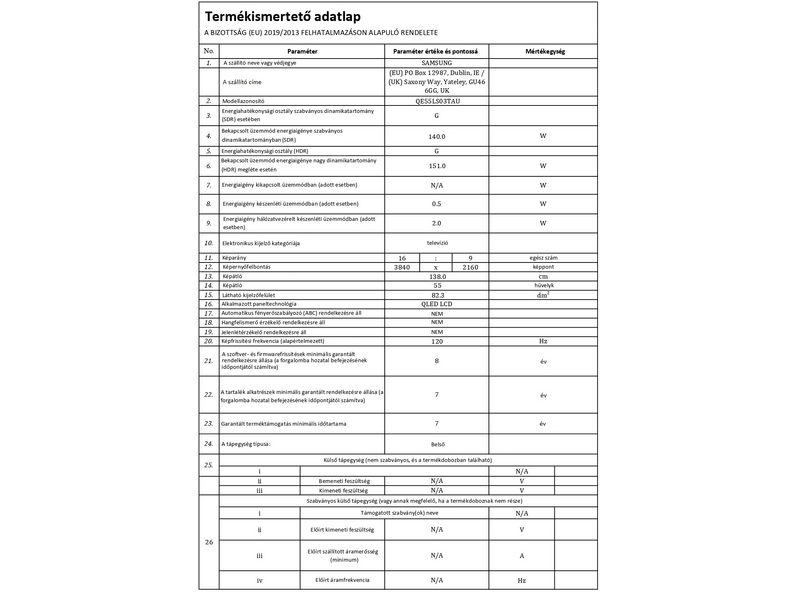 Samsung QE55LS03TAUXXH 4K Ultra HD QLED Smart Tv