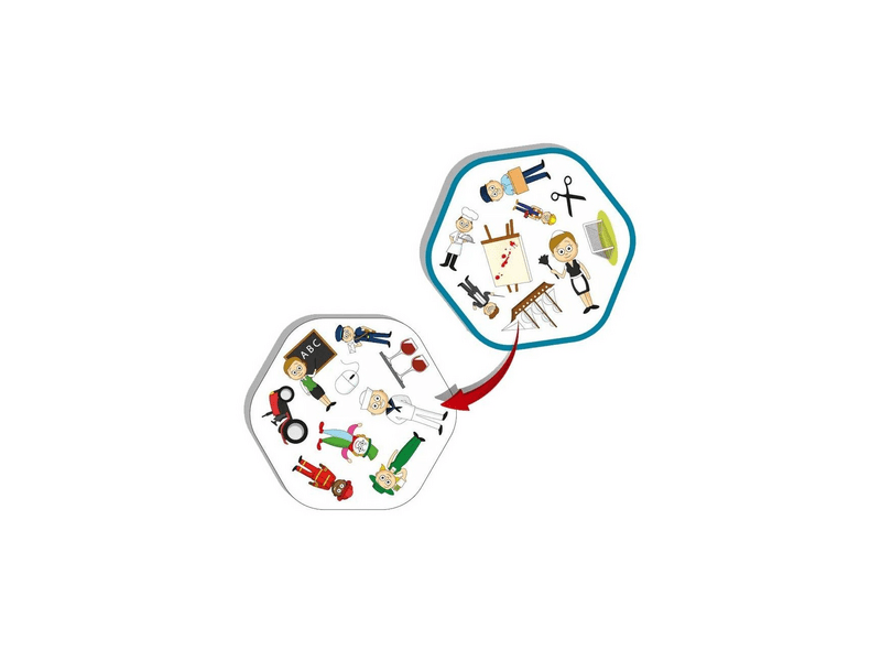 Matchify Professions - Párosíts kártyajáték: Haladó (9000E)