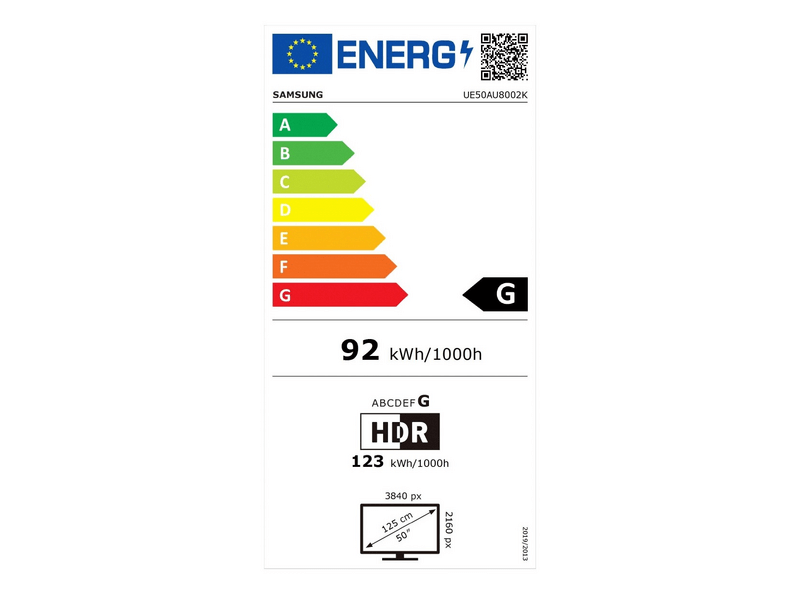 Samsung UE50AU8002KXXH 4K UHD Smart LED TV