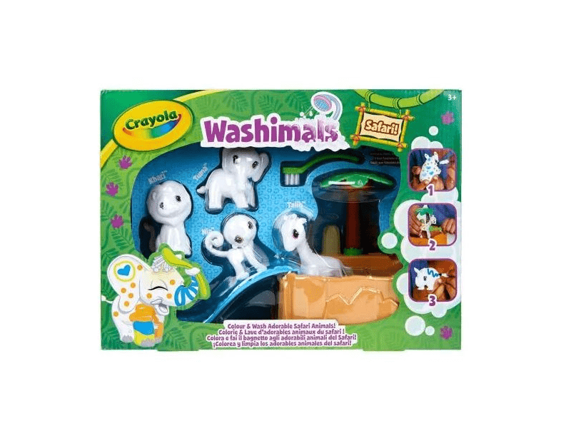 Crayola Washimals: Szafari játék szett (74-7328)