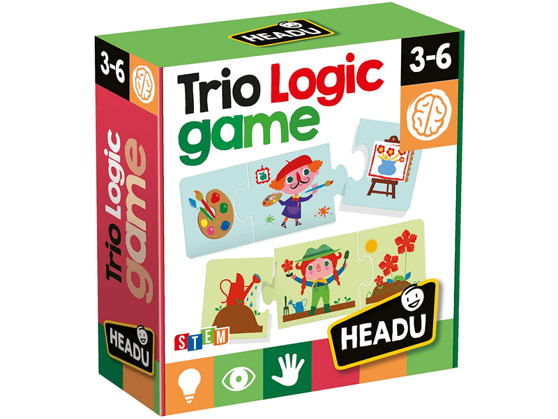 Headu IT20782 Logikai puzzle illesztő - Foglalkozások