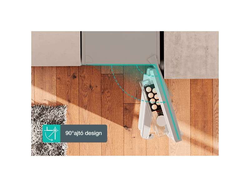 Gorenje NRK6192AS4 Alulfagyasztós kombinált hűtőszekrény