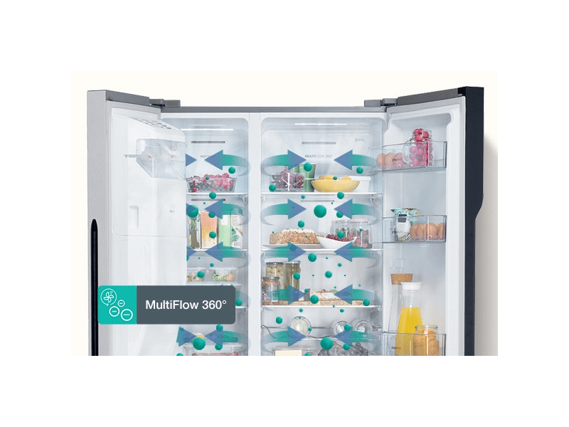 GORENJE NRS9181VX Side by Side hűtőszekrény