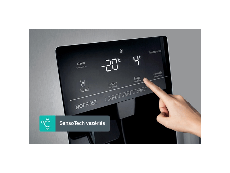 GORENJE NRS9181VX Side by Side hűtőszekrény