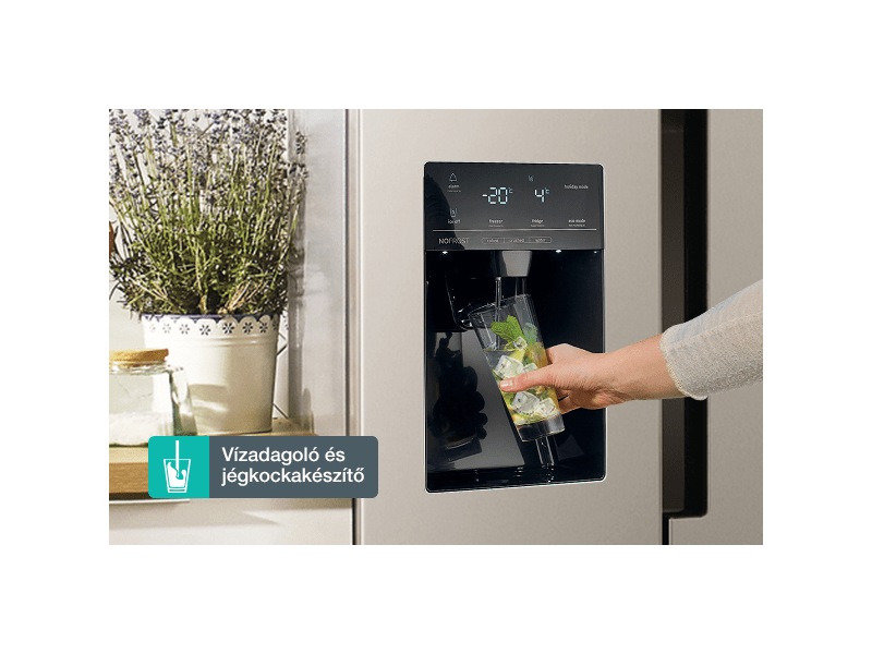 GORENJE NRS9181VX Side by Side hűtőszekrény