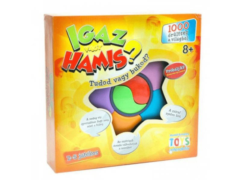 Igaz vagy hamis? Társasjáték (MH 45572)