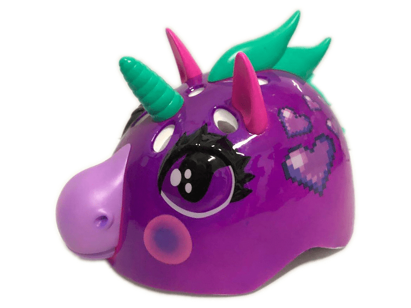 TuffNutz 3D Színváltós unikornis bukósisak (200120)