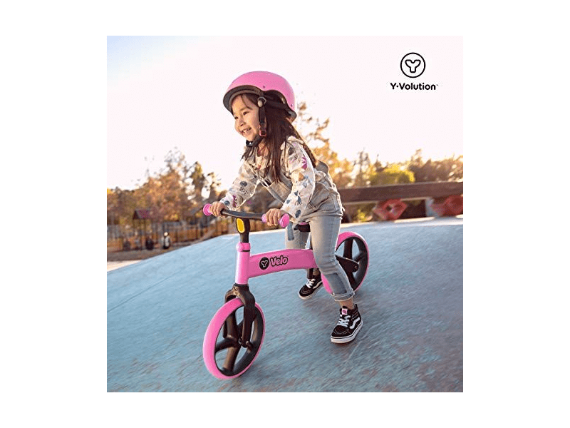 Yvolution Y-Velo Balance Bike Futóbicikli, rózsaszín