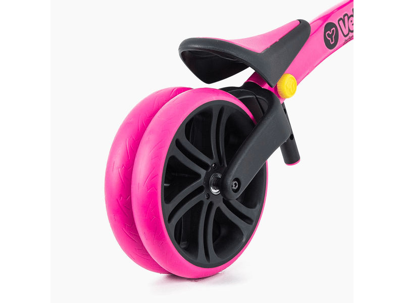 Yvolution Y-Velo Junior Balance Futóbicikli, rózsaszín