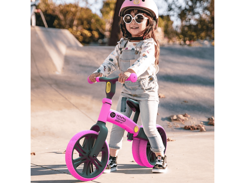 Yvolution Y-Velo Junior Balance Futóbicikli, rózsaszín