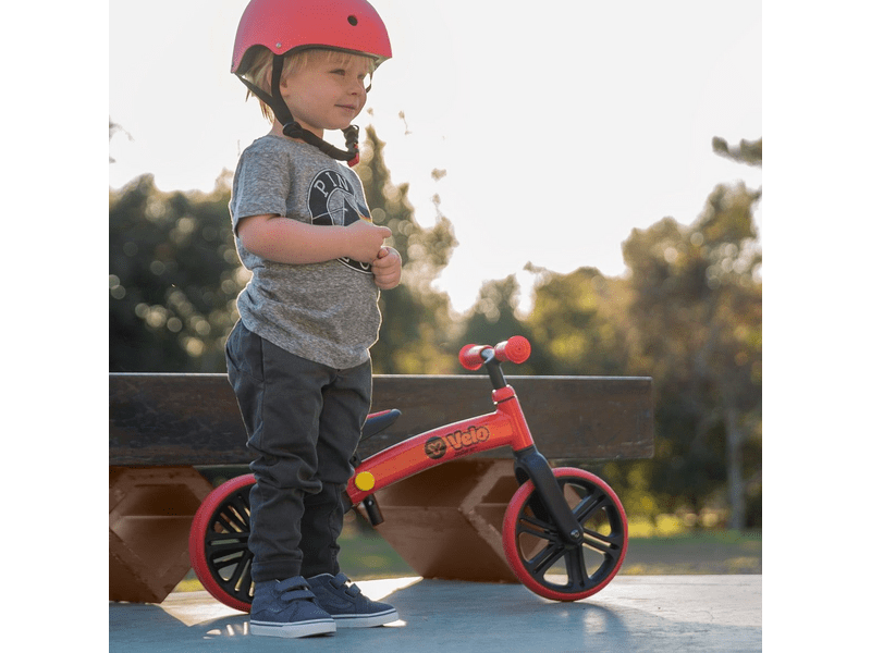 Yvolution Y-Velo Junior Balance Futóbicikli, piros
