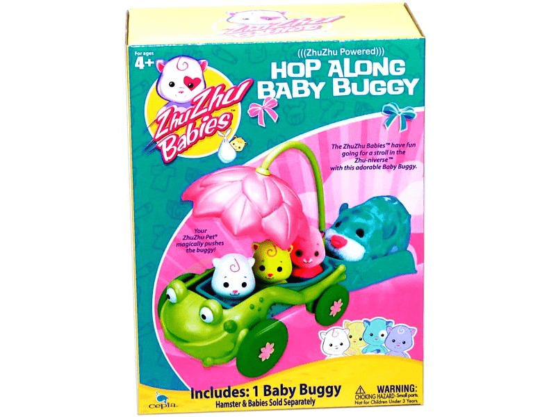 Zhu Zhu Pets Zhu Zhu Baby Békás kisautó ernyővel (86951)