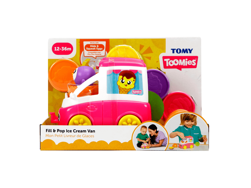 Tomy Toomies Vidám fagyiskocsi foglalkoztató (E73095)