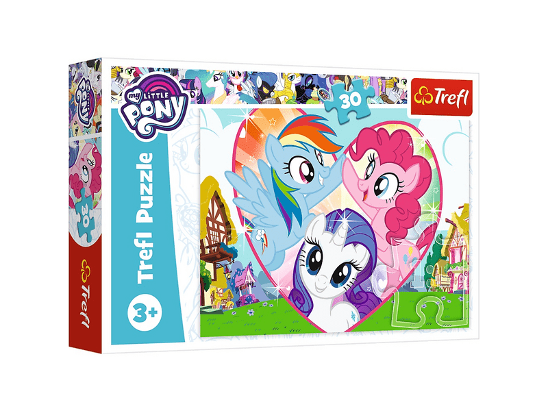 Trefl Én kicsi pónim 30 db-os puzzle (18241)