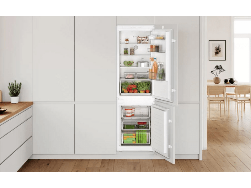 Bosch KIN86NSF0 Beépíthető alulfagyasztós hűtőszekrény