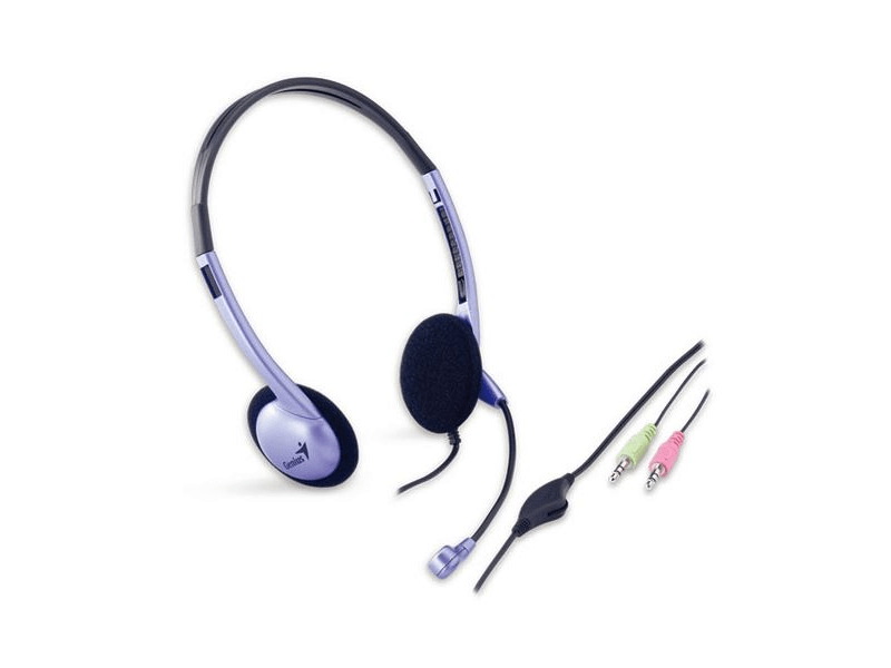 Genius HS-02B Headset, ezüst