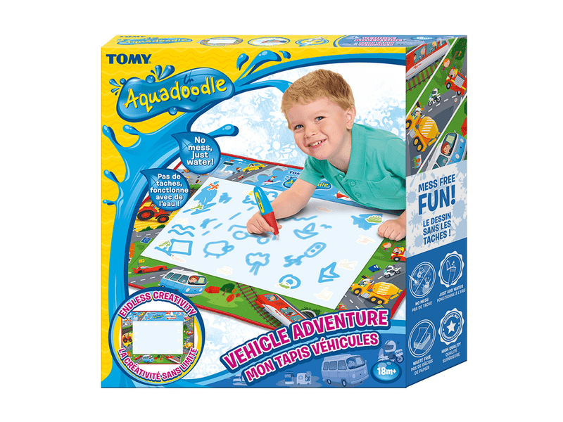 Tomy Aquadoodle Járműves rajzszőnyeg (E73268)