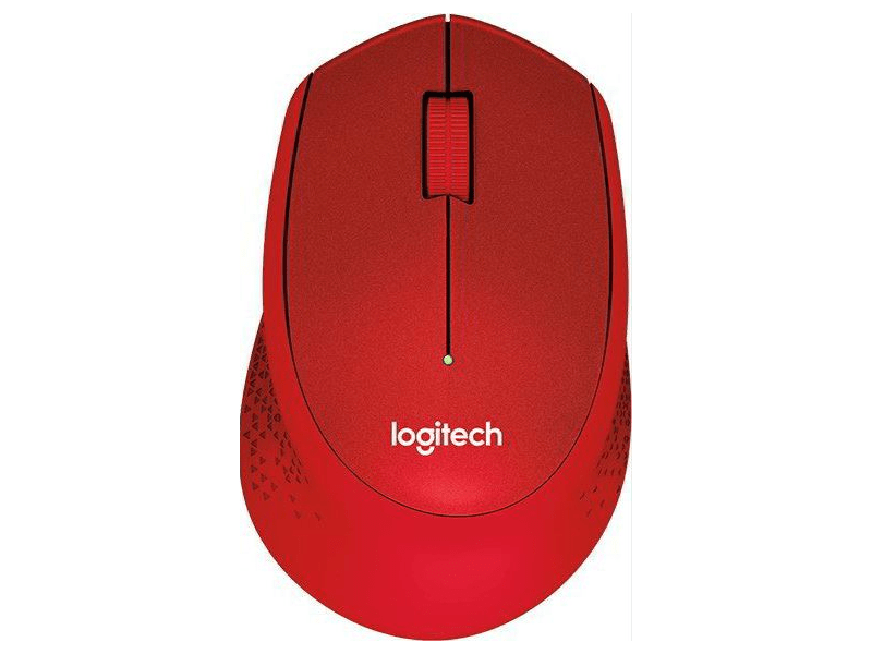 Bežični miš Logitech M330 Silent Plus Bežični miš,crveni