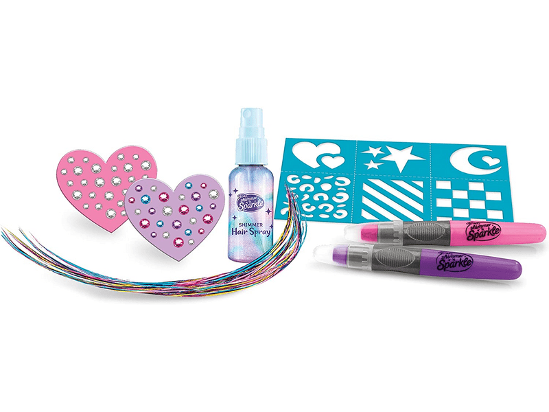 Cra-Z-Art Shimmer N Sparkle Csillogó fémes haj készlet (65539)