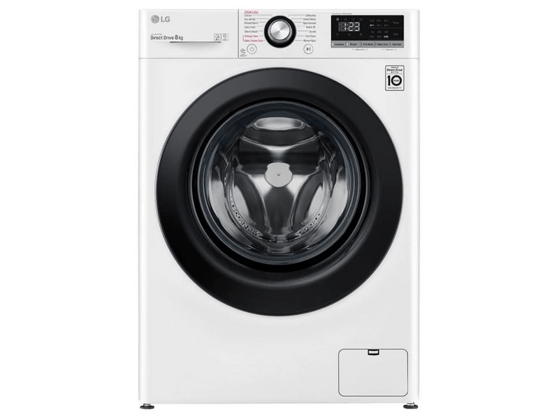 LG F4WV308S6U Elöltöltős mosógép, 8kg, fehér