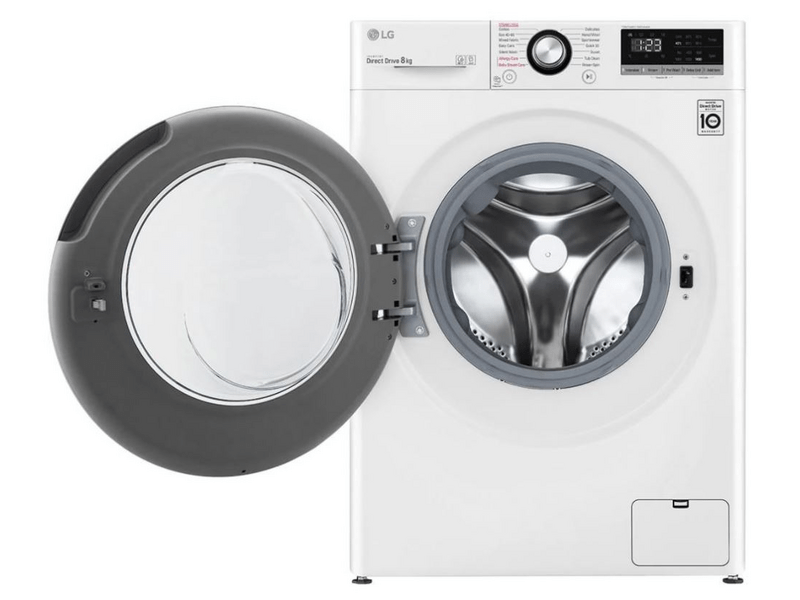 LG F4WV308S6U Elöltöltős mosógép, 8kg, fehér