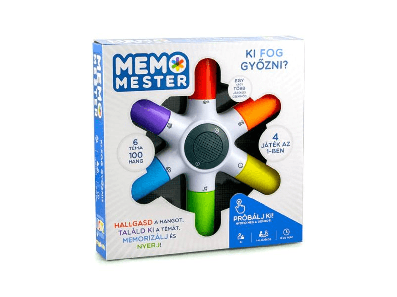 Memória Mester! Magyar nyelvű társasjáték (4519108)