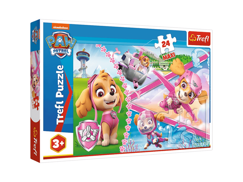 Trefl Mancs őrjárat: Skye a hős 24 db-os Maxi puzzle (14307)