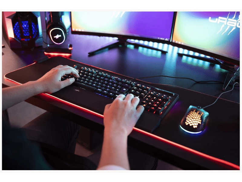 uRage Exodus 900 Gamer billentyűzet, Blue Switch (186012)