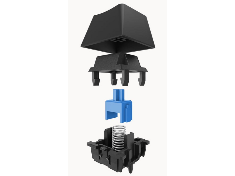 uRage Exodus 900 Gamer billentyűzet, Blue Switch (186012)