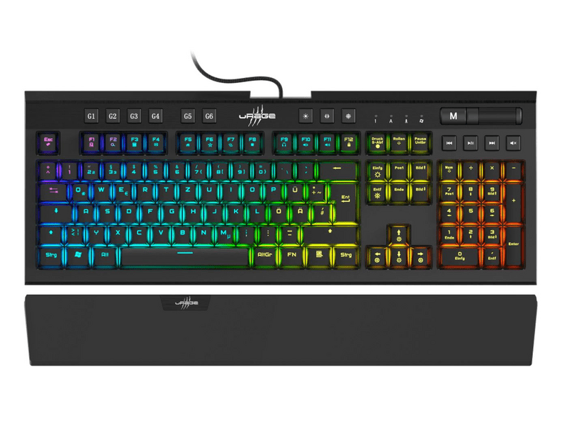 uRage Exodus 900 Gamer billentyűzet, Brown Switch (186014)