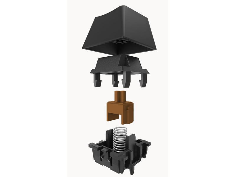 uRage Exodus 900 Gamer billentyűzet, Brown Switch (186014)