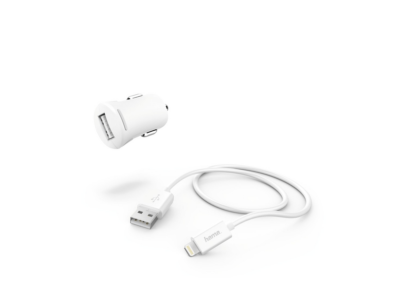 Hama 183266 Lightning - USB kábel autós töltővel