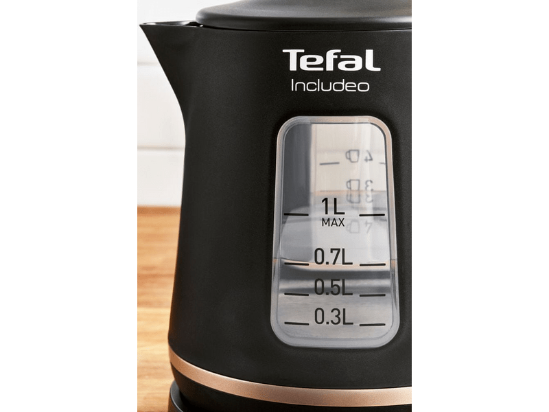 TEFAL Includeo crno kuhalo za vodu (KI533811)