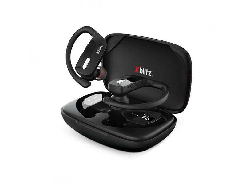Xblitz Pure Sport 2 Bluetooth mikrofonos fülhallgató, Fekete