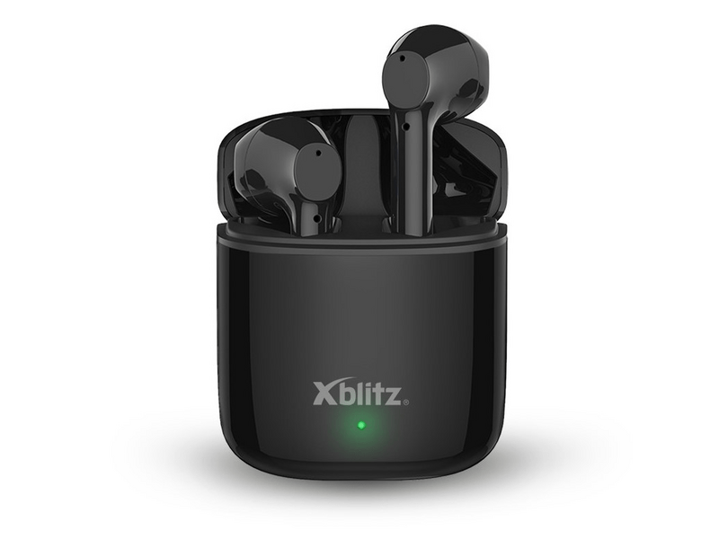 Xblitz Snake Mojo Vezeték nélküli fülhallgató töltőtokkal, Fekete