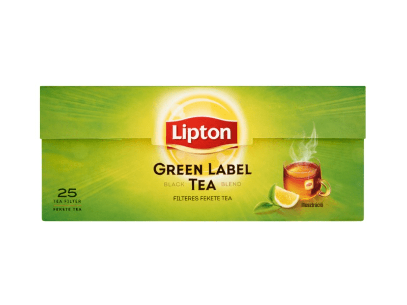 Lipton Green Label fekete tea 25 filter