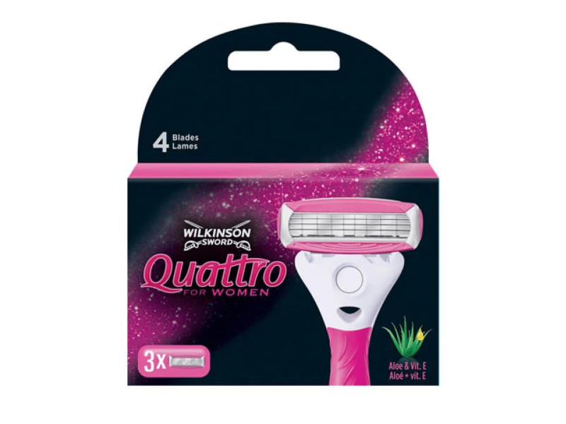 Wilkinson Quattro for Women Borotvabetét, 3 db